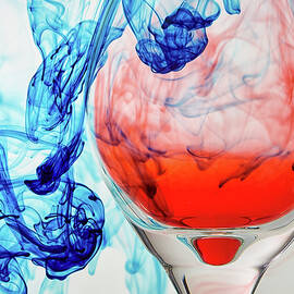 Red and Blue Wine by Jon Glaser