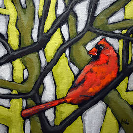 Red Bird by David Hinds
