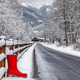 Red in the Snow by Avery Luna