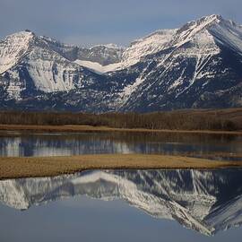 Reflections of Mountain Lake by Ian McAdie