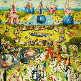 Remastered Art The Garden of Earthly Delights by Hieronymus Bosch Triptych 2 of 3 20210109a by Hieronymus Bosch