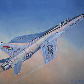 Republic F-105F Thunderchief by Douglas Castleman
