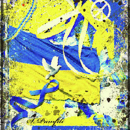 Resilience in Blue and Yellow by Sabina Pamfili