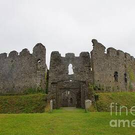 Restormel Castle, Cornwall UK...The Way In by Lesley Evered