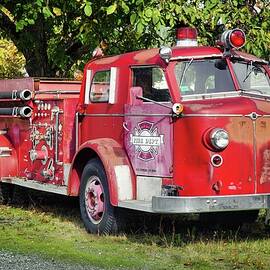 Retired Fire Truck by Jonathan Morrow