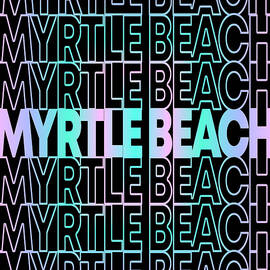 Retro Myrtle Beach South Carolina by Flippin Sweet Gear