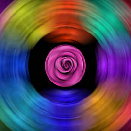 Ring Around the Rose - Abstract by Ronald Mills