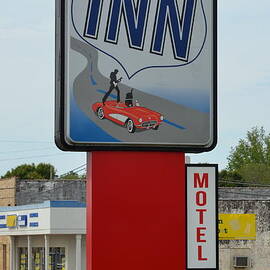 Rock and Roll Inn Sign by Tru Waters