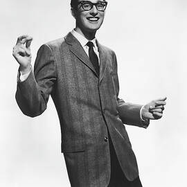 rock and roll legend buddy holly 1957 by Mountain Dreams