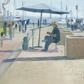Embarcadero - San Diego, California by Paul Strahm