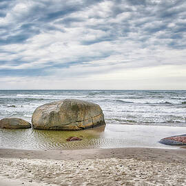 Rocks At The Beach by Claudia Moeckel