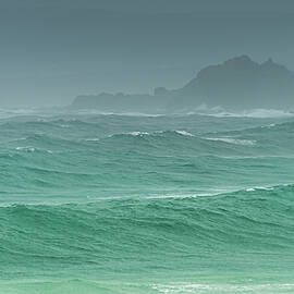 Rough Green Sea by Hugh Warren