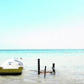 Row Boat in Belize by Jennifer Camp
