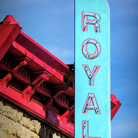 Royal Theater - Archer City Texas  by Stephen Stookey