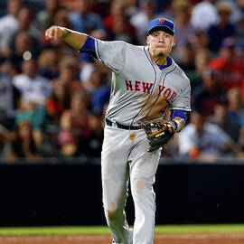 Ruben Tejada and Wilmer Flores by Mike Zarrilli