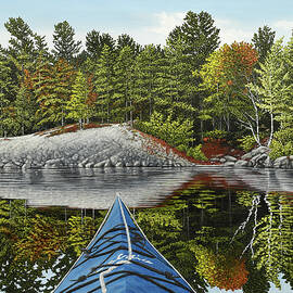Runnings Bay Reflections by Kenneth M Kirsch