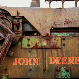Rusted John Deere - Relics of the Past by Toni Hopper