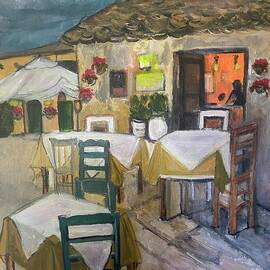 Rustic Cafe by Denice Palanuk Wilson