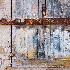 Rustic Window Shutter by Dave Bowman