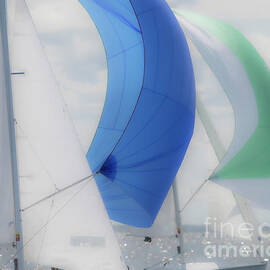 Sailing in Soft Focus by Frank Parisi