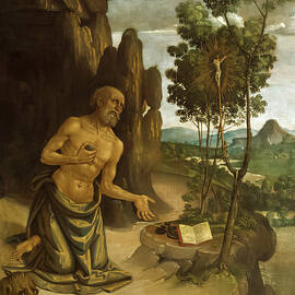 Saint Jerome in the Wilderness by Mango Art