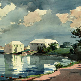 Salt Kettle, Bermuda. Dated 1899. by Winslow Homer