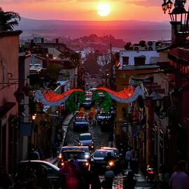 San Miguel Sunset by Skip Hunt