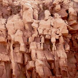 Sandstone cliffs by Stephanie Moore