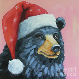 Holiday Bear by Lucia Stewart