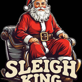 Santa Sleigh King Christmas by Flippin Sweet Gear