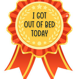 Sarcastic I Got Out of Bed Today Award for Sleepyhead by Kanig Designs
