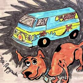 Scooby-Doo Mystery Machine by Geraldine Myszenski