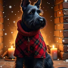 Scottish Terrier 5x7 by Greg Joens