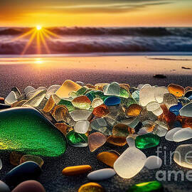 Nature is Amazing ❤️ on Twitter  Beach glass art, Sea glass art, Sea glass  crafts