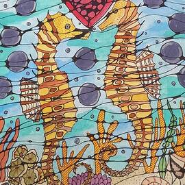 Sea horses in Love by Kiruthika S