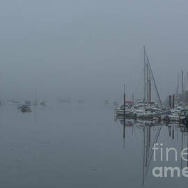 Sea mist at Penryn, Cornwall by Louise Oliver