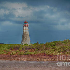 Seacow Light House on PEI by Ruth H Curtis