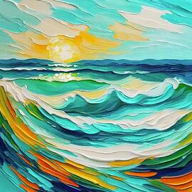 Seascape Sunday by Bonnie Bruno