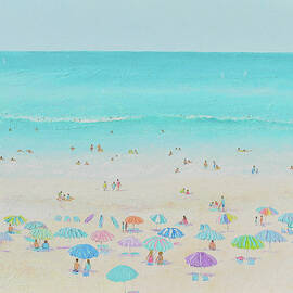 Seaside Symphony - beach painting by Jan Matson