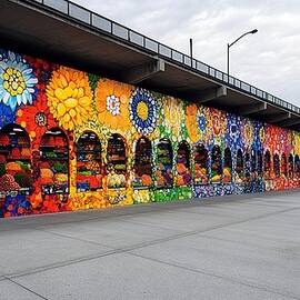 Seattle's Colorful Hub by Mason Graffix