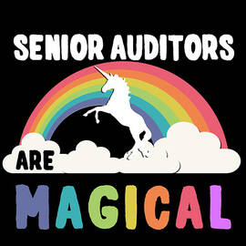 Senior Auditors Are Magical by Flippin Sweet Gear