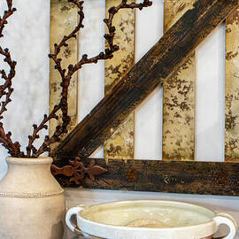 Serene Simplicity in Still Life Rustic Decor by Brigitte Blanchette Thompson