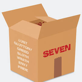 Seven - Alternative Movie Poster by MOVIE POSTER BOY