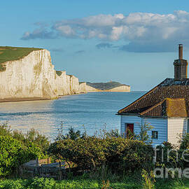 Seven Sisters Cliffs Sussex England 