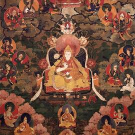 seventh dalai lama kalzang gyatso by Unknown
