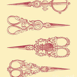 sewing studio scissors by Madame Memento