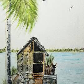 Shack on the Water by Terry Feather