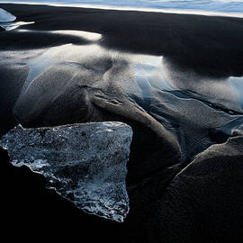 Shapes on Black Sand