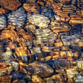 Shimmering Rock Abstract