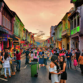 shopping buying eating Old Town Phuket walking Market Thailand by Jackie Littletaylor